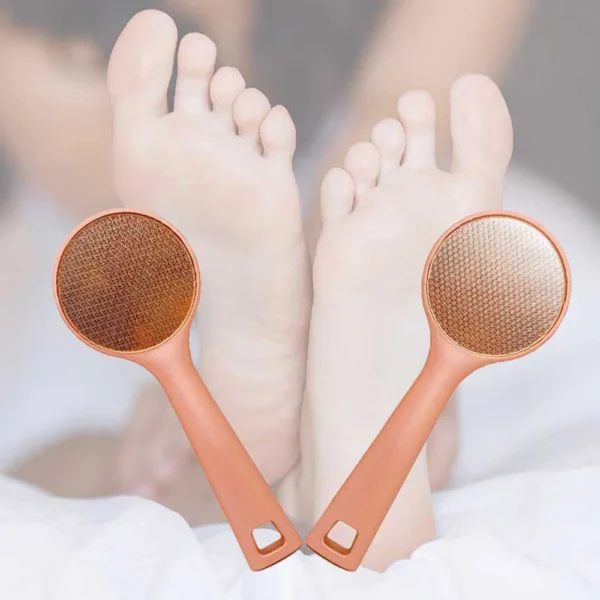 Nano Sanding Skin Feet Foot Scrubber Foot Filler With Handle For Removing Dead Skin Nano Sander (Random color) - Image 5