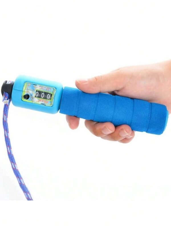 Counter Skipping Rope Jumping 3 Meter Long Rope, Ideal For All Age Group (Random color) - Image 6