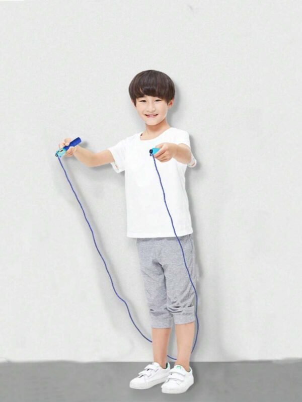 Counter Skipping Rope Jumping 3 Meter Long Rope, Ideal For All Age Group (Random color) - Image 2