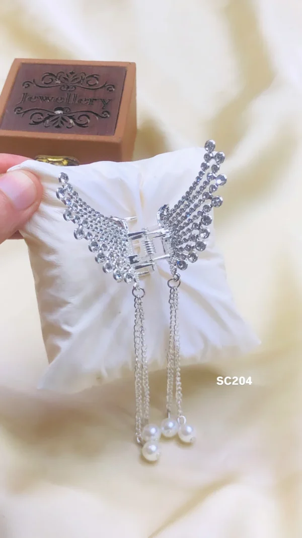 butterfly Kachar New Trending Awesome design Golden And Silver (random color) - Image 5