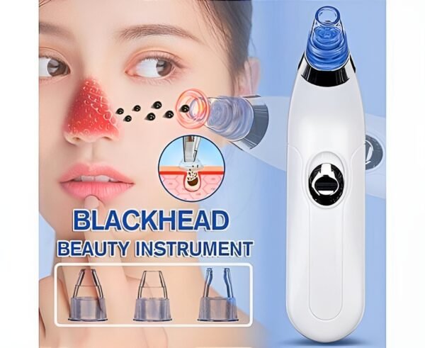Derma Suction Blackheads Remover  3 In 1 Black Head Remover Machine-Acne Pimple Pore Cleaner Vacuum Suction Tool