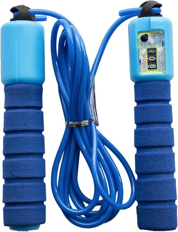 Counter Skipping Rope Jumping 3 Meter Long Rope, Ideal For All Age Group (Random color) - Image 3
