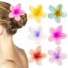 Pack of 3 - Flower Hair Clip Colorful Hair Band For girls & Women - Image 11