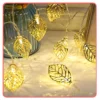 Garland Light String Battery Power Leaves Style Christmas Valentine's Day Living Room Garden LED String Lights Decor |  Single string with (14 led's.) - Image 4