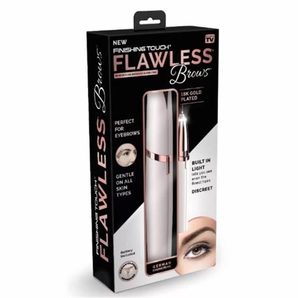 Flawless Electric Eyebrow Trimmer Makeup Mini Eye Brow & Facial Hair Removal Portable Shaver (Rechargeable)