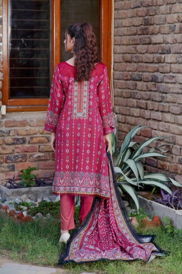 🏵️AYNA DORIA By Jaffrani Textile  03 Piece Lawn Doria Collection 2024🏵️ - Image 5