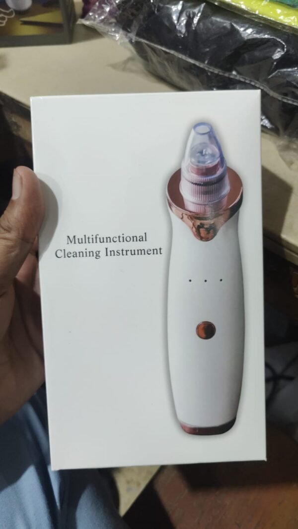 Vacuum Blackhead Remover Face Black Spots Cleaner White Dot Pimple Removal | Blackhead Remover for Nose,Facial Pore Acne Grease Cleaner Skin Care - Image 2