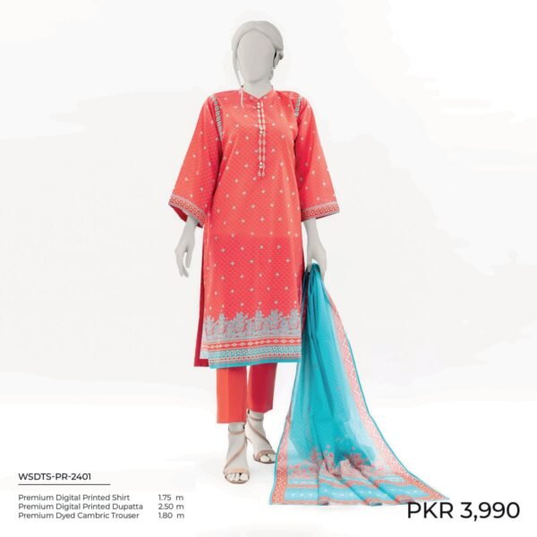 MTJ BY MOLANA TARIQ JAMIL Luxury Digital Premium Printed AirJet  unstitched Lawn 03Piece Spring Summer Collection Vol-09 2024 - Image 2