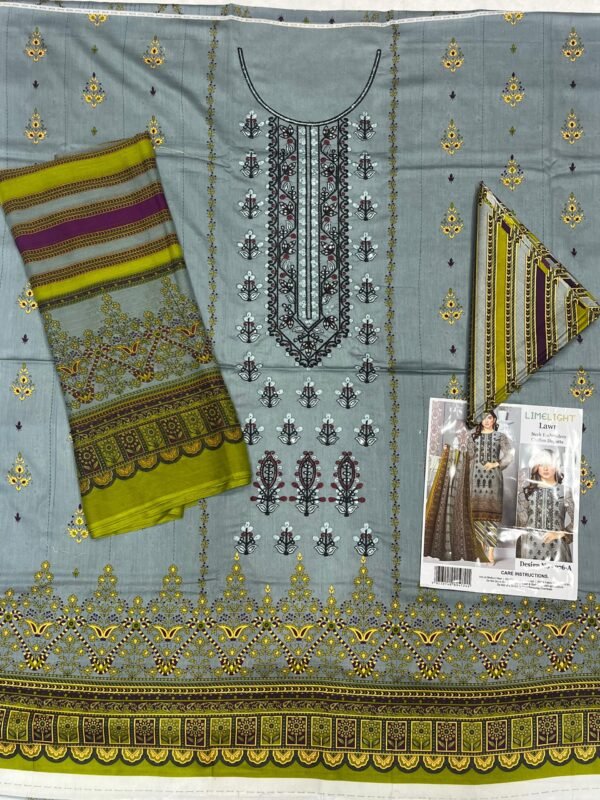 LIMELIGHT  Lawn | Unstitched Collection 3 Pieces Casual Wear| Summer collection