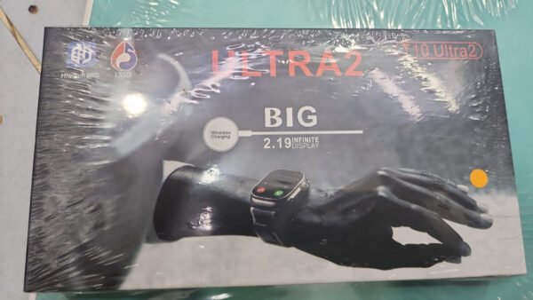 Ultra 2 Smart Watch |  T10 Ultra 2 Watch Big Screen 2.20 infinite Display Bluetooth Call Game Heart Rate Sleep Monitoring Smart Watch (Random Color) - Image 3