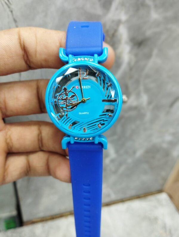 Curren Rubbar Belt Ladies Watch Model Golden Princess - Without Box - Image 5