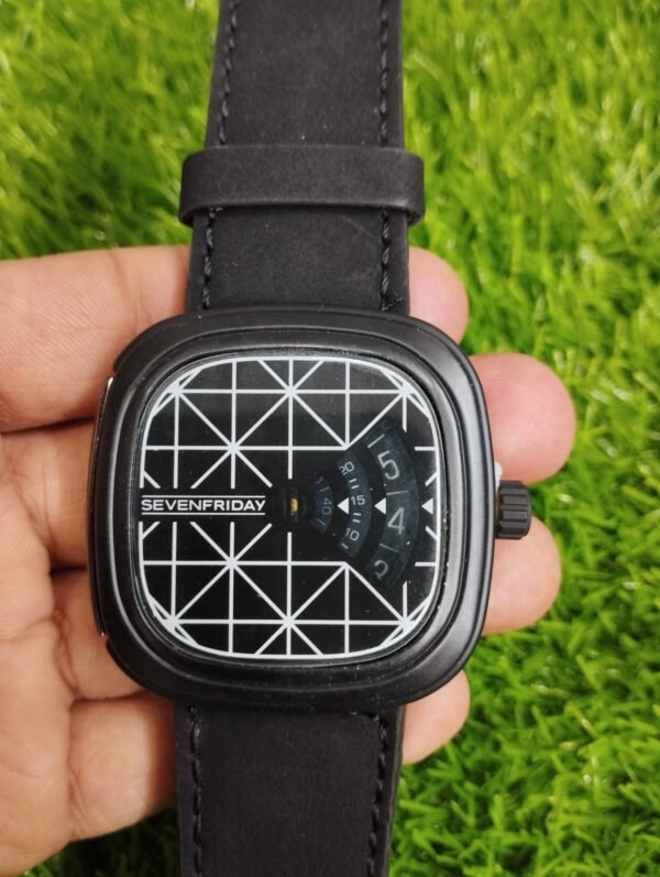 SEVEN FRIDAY Wrist Watch for Men - Without Box (Random Colors & Designs) - Image 14
