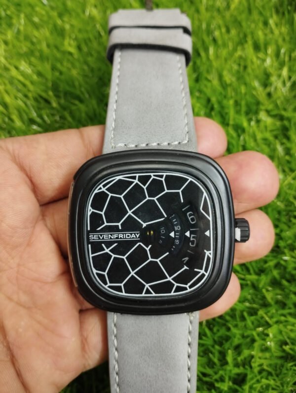 SEVEN FRIDAY Wrist Watch for Men - Without Box (Random Colors & Designs) - Image 13