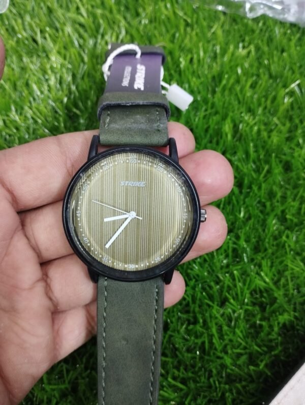 Strike Wrist Belt Watch for Men - Without Box (Random Colors & Designs) - Image 3