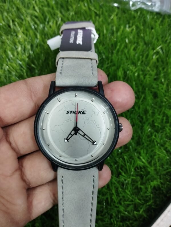 Strike Wrist Belt Watch for Men - Without Box (Random Colors & Designs) - Image 2