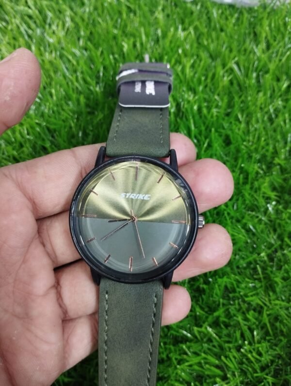 Strike Wrist Belt Watch for Men - Without Box (Random Colors & Designs) - Image 6