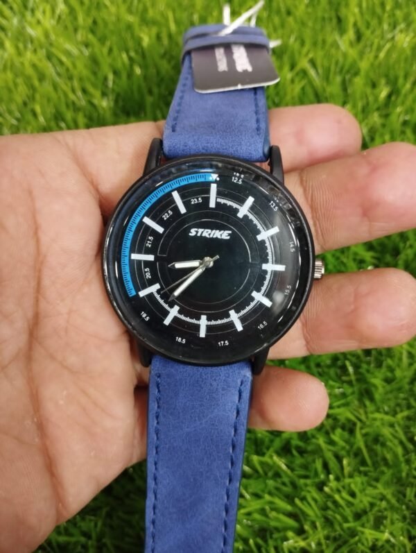 Strike Wrist Belt Watch for Men - Without Box (Random Colors & Designs) - Image 9