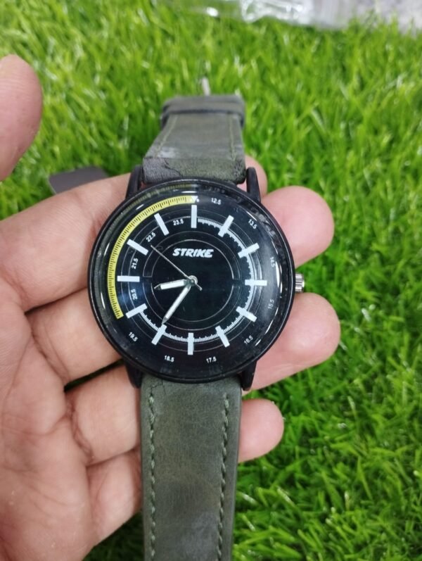 Strike Wrist Belt Watch for Men - Without Box (Random Colors & Designs) - Image 8