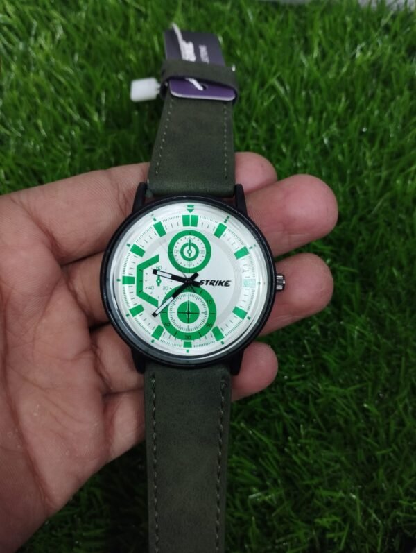 Strike Wrist Belt Watch for Men - Without Box (Random Colors & Designs) - Image 18