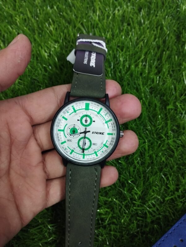 Strike Wrist Belt Watch for Men - Without Box (Random Colors & Designs) - Image 20