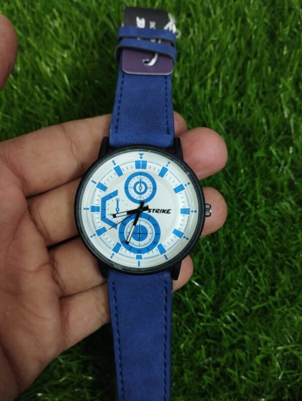 Strike Wrist Belt Watch for Men - Without Box (Random Colors & Designs) - Image 21