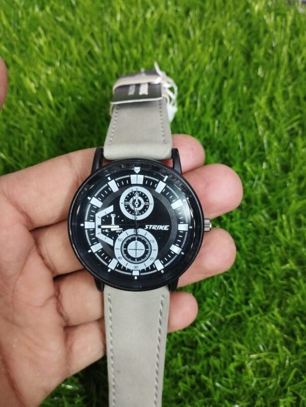 Strike Wrist Belt Watch for Men - Without Box (Random Colors & Designs)