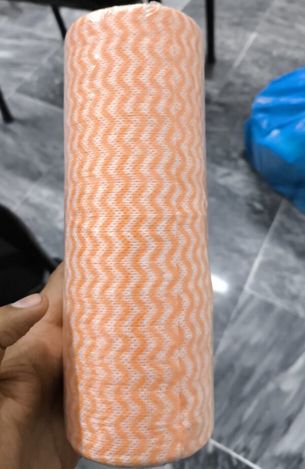 50 Sheet Roll Disposable Tissue Towel Paper Kitchen Cleaning Wipes (Random Color) - Image 2