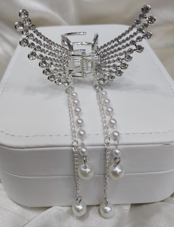 butterfly Kachar New Trending Awesome design Golden And Silver (random color) - Image 4