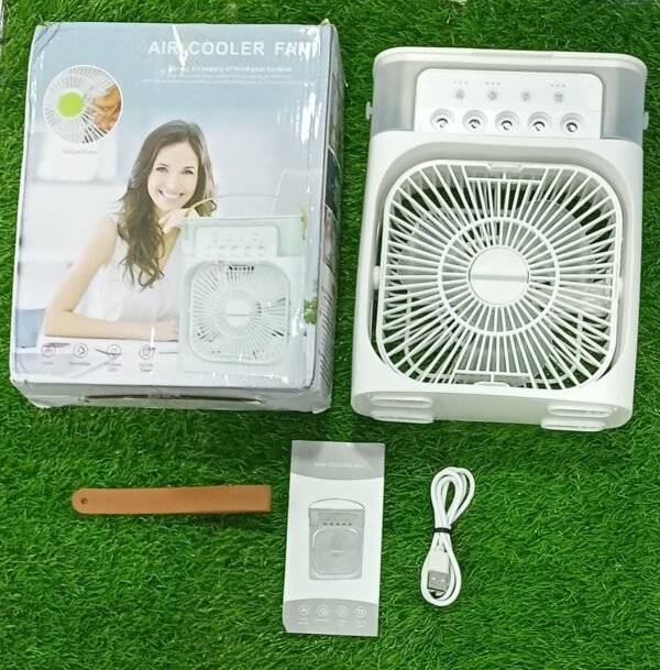 (Large Size) Portable Air Conditioner Fan, Mini Evaporative Air Cooler USB ELECTRIC (Random Color) - Image 2