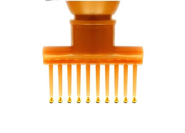 (Pack of 20) Hair dye bottle | Hair Oil Applicator Bottle, Root oiling Comb bottle for Hair Coloring, Shampoo, Oiling, Dye, and Scalp Treatment for home & commercial ( Empty Bottle) - Image 6